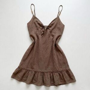 Y2k Fairy Boho Preppy Cottagecore Aeropostale Babydoll Cotton Mini Dress Small